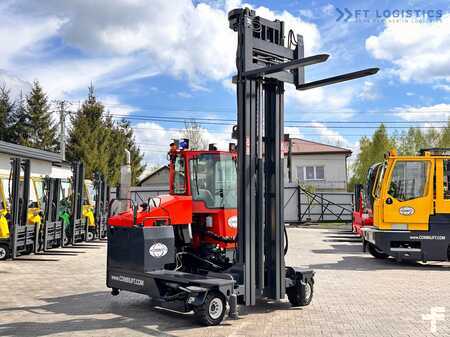 Čtyřcestný vysokozdvižný vozík 2017  Combilift C4000 / TRIPLEX / 9300MM / FREE LIFT / FORK POSITIONER / GAS / CABIN / LIKE NEW (27)