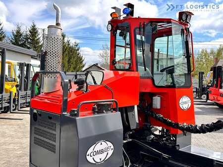 Čtyřcestný vysokozdvižný vozík 2017  Combilift C4000 / TRIPLEX / 9300MM / FREE LIFT / FORK POSITIONER / GAS / CABIN / LIKE NEW (28)