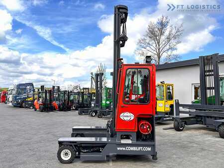 Wózki 4-kierunkowe 2017 Combilift C4000 / TRIPLEX / 9300MM / FREE LIFT / FORK POSITIONER / GAS / CABIN / LIKE NEW (3)