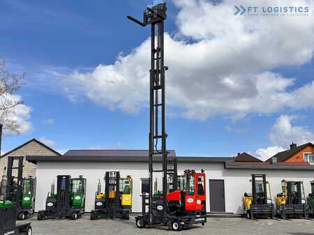 Čtyřcestný vysokozdvižný vozík 2017  Combilift C4000 / TRIPLEX / 9300MM / FREE LIFT / FORK POSITIONER / GAS / CABIN / LIKE NEW (36)