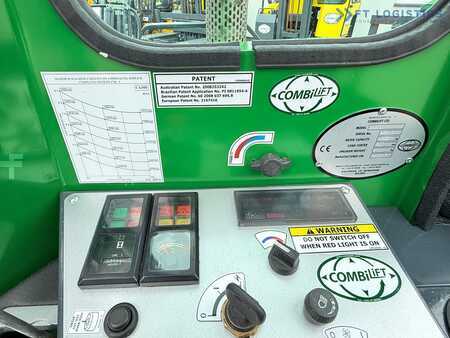 Wózki 4-kierunkowe 2017  Combilift C4000 / GAS / TRIPLEX - 9300MM / FREE-LIFT / POSITIONER / LIKE NEW (14)