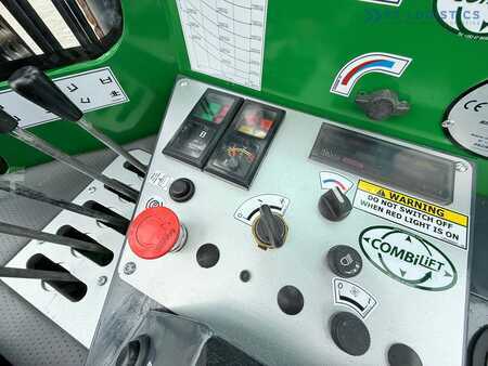 Wózki 4-kierunkowe 2017  Combilift C4000 / GAS / TRIPLEX - 9300MM / FREE-LIFT / POSITIONER / LIKE NEW (18)