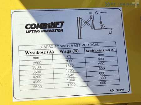 4-wiel elektrische heftrucks 2025  Combilift Combilift FOUR-WAY MULTIDIRECTIONAL FORKLIFT – 2000KG / WR-4 / ELECTRIC / TRIPLEX 5500MM / WARRANTY!!! / BRAND NEW! / POSITIONER / A wide range of four-way and side-loading forklifts tailored to div (8)