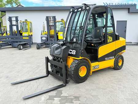 Telehandler Fixed 2015  JCB TLT35D / DIESEL / CAB / NEW TYRES / 4450MM / TELESCOPIC – EXCELLENT CONDITION (2)