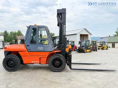 Diesel heftrucks 2007  Toyota 60-5FD80 / DIESEL / DUPLEX - 4500MM / NEW TYRES / HEATED CABIN / 8 TON / UDT / EXCELLENT CONDITION (13)
