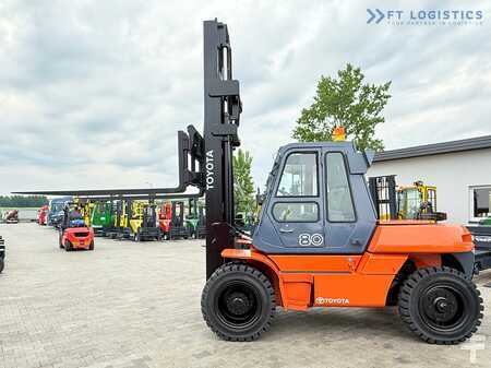 Diesel heftrucks 2007  Toyota 60-5FD80 / DIESEL / DUPLEX - 4500MM / NEW TYRES / HEATED CABIN / 8 TON / UDT / EXCELLENT CONDITION (24)