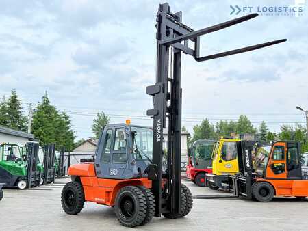 Diesel heftrucks 2007  Toyota 60-5FD80 / DIESEL / DUPLEX - 4500MM / NEW TYRES / HEATED CABIN / 8 TON / UDT / EXCELLENT CONDITION (30)
