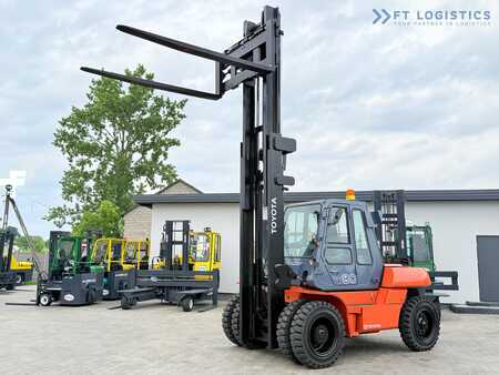 Diesel heftrucks 2007  Toyota 60-5FD80 / DIESEL / DUPLEX - 4500MM / NEW TYRES / HEATED CABIN / 8 TON / UDT / EXCELLENT CONDITION (31)
