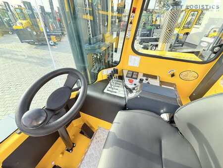 Empilhador Quatro caminhos 2018  Combilift FOUR-WAY / MULTI-DIRECTIONAL FORKLIFT C5000XL / GAS / TRIPLEX 6000MM / FREE LIFT / FORK POSITIONER / HEATING / EXTENDABLE FORKS 1200–2000MM / FULL HEATED CABIN / EXCELLENT COND (13)