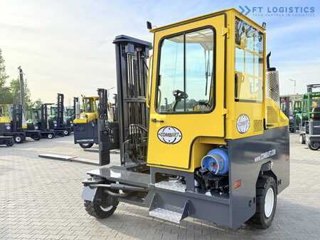 Empilhador Quatro caminhos 2018  Combilift FOUR-WAY / MULTI-DIRECTIONAL FORKLIFT C5000XL / GAS / TRIPLEX 6000MM / FREE LIFT / FORK POSITIONER / HEATING / EXTENDABLE FORKS 1200–2000MM / FULL HEATED CABIN / EXCELLENT COND (23)