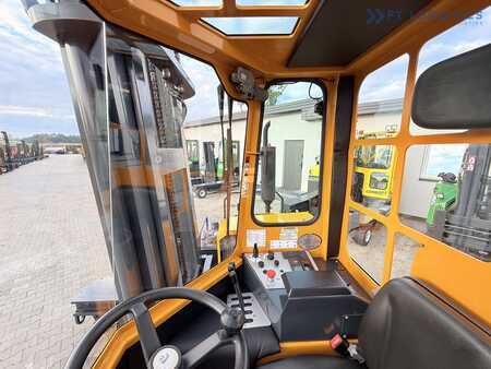 Čtyřcestný vysokozdvižný vozík 2004  Combilift FOUR-WAY MULTIDIRECTIONAL FORKLIFT / COMBILIFT C4000 / DIESEL / DUPLEX 4100MM / FORK POSITIONER / FULL HEATED CABIN / EXCELLENT CONDITION / Wide range of four-way and side loader (21)