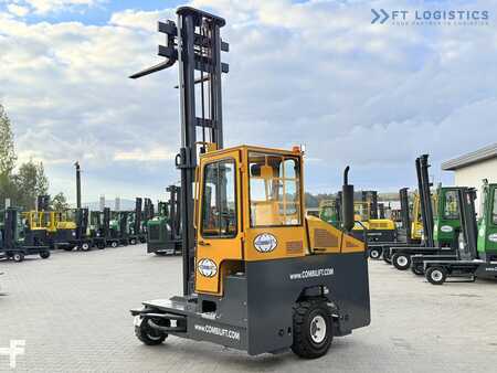 Čtyřcestný vysokozdvižný vozík 2004  Combilift FOUR-WAY MULTIDIRECTIONAL FORKLIFT / COMBILIFT C4000 / DIESEL / DUPLEX 4100MM / FORK POSITIONER / FULL HEATED CABIN / EXCELLENT CONDITION / Wide range of four-way and side loader (38)