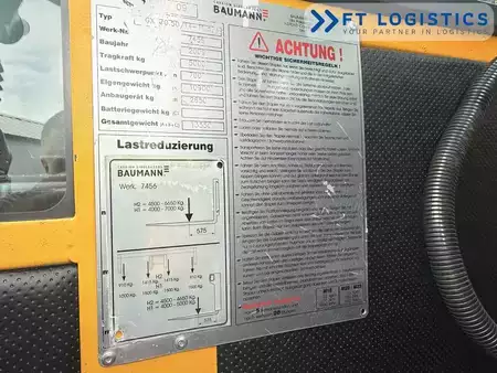 Wózki widłowy boczny 2009  Baumann SIDELOADER FORKLIFT | BAUMANN GX 70.50 / 14-11.5 45 | DIESEL | DUPLEX MAST 4500 MM | HYDRAULIC TRAVERSING FORKS 14,000 MM | NEW TIRES | FULLY SERVICED | EXCELLENT CONDITION (13)