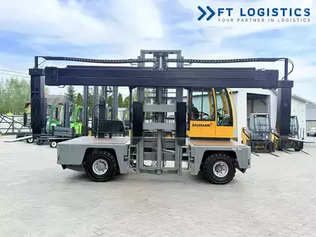 Wózki widłowy boczny 2009  Baumann SIDELOADER FORKLIFT | BAUMANN GX 70.50 / 14-11.5 45 | DIESEL | DUPLEX MAST 4500 MM | HYDRAULIC TRAVERSING FORKS 14,000 MM | NEW TIRES | FULLY SERVICED | EXCELLENT CONDITION (23)