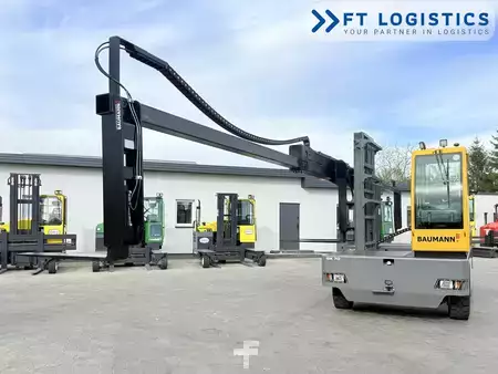 Wózki widłowy boczny 2009  Baumann SIDELOADER FORKLIFT | BAUMANN GX 70.50 / 14-11.5 45 | DIESEL | DUPLEX MAST 4500 MM | HYDRAULIC TRAVERSING FORKS 14,000 MM | NEW TIRES | FULLY SERVICED | EXCELLENT CONDITION (27)