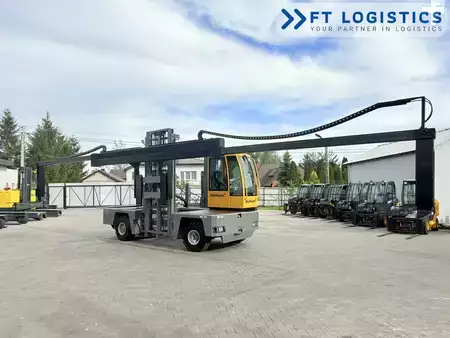 Wózki widłowy boczny 2009  Baumann SIDELOADER FORKLIFT | BAUMANN GX 70.50 / 14-11.5 45 | DIESEL | DUPLEX MAST 4500 MM | HYDRAULIC TRAVERSING FORKS 14,000 MM | NEW TIRES | FULLY SERVICED | EXCELLENT CONDITION (29)