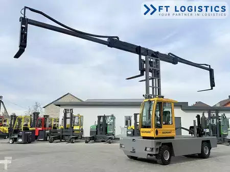 Wózki widłowy boczny 2009  Baumann SIDELOADER FORKLIFT | BAUMANN GX 70.50 / 14-11.5 45 | DIESEL | DUPLEX MAST 4500 MM | HYDRAULIC TRAVERSING FORKS 14,000 MM | NEW TIRES | FULLY SERVICED | EXCELLENT CONDITION (34)