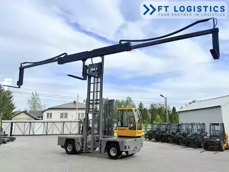 Wózki widłowy boczny 2009  Baumann SIDELOADER FORKLIFT | BAUMANN GX 70.50 / 14-11.5 45 | DIESEL | DUPLEX MAST 4500 MM | HYDRAULIC TRAVERSING FORKS 14,000 MM | NEW TIRES | FULLY SERVICED | EXCELLENT CONDITION (37)