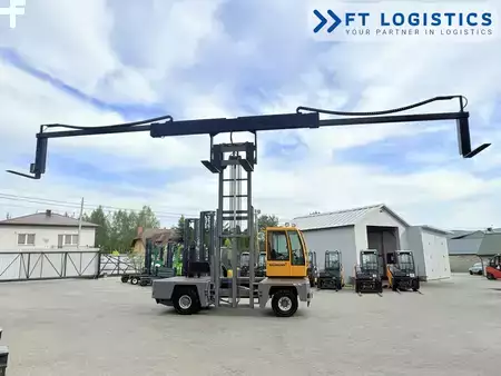Wózki widłowy boczny 2009  Baumann SIDELOADER FORKLIFT | BAUMANN GX 70.50 / 14-11.5 45 | DIESEL | DUPLEX MAST 4500 MM | HYDRAULIC TRAVERSING FORKS 14,000 MM | NEW TIRES | FULLY SERVICED | EXCELLENT CONDITION (38)