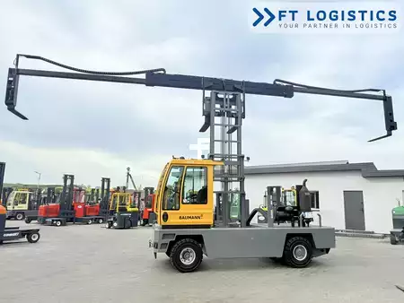 Wózki widłowy boczny 2009  Baumann SIDELOADER FORKLIFT | BAUMANN GX 70.50 / 14-11.5 45 | DIESEL | DUPLEX MAST 4500 MM | HYDRAULIC TRAVERSING FORKS 14,000 MM | NEW TIRES | FULLY SERVICED | EXCELLENT CONDITION (39)