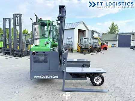 Carretilla de 4 vías 2016  Combilift C4500 | DIESEL | DUPLEX 4100 | WIDE FORK POSITIONER | FORKS 1300MM | FULL CABIN | NEW TIRES (4)
