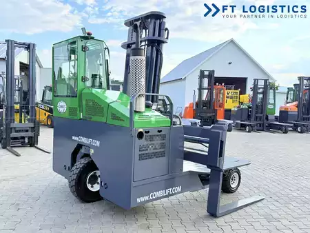Carretilla de 4 vías 2016  Combilift C4500 | DIESEL | DUPLEX 4100 | WIDE FORK POSITIONER | FORKS 1300MM | FULL CABIN | NEW TIRES (5)