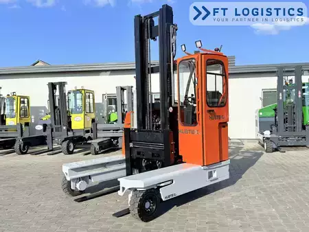 Four-way trucks 2017  HUBTEX DQ45G | GAS | DUPLEX | FORK-POSITIONER (1)