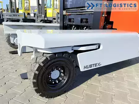Four-way trucks 2017  HUBTEX DQ45G | GAS | DUPLEX | FORK-POSITIONER (10)