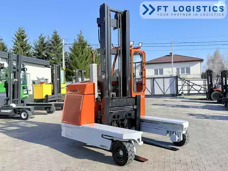 Four-way trucks 2017  HUBTEX DQ45G | GAS | DUPLEX | FORK-POSITIONER (3)