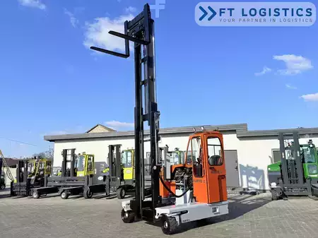 Four-way trucks 2017  HUBTEX DQ45G | GAS | DUPLEX | FORK-POSITIONER (31)
