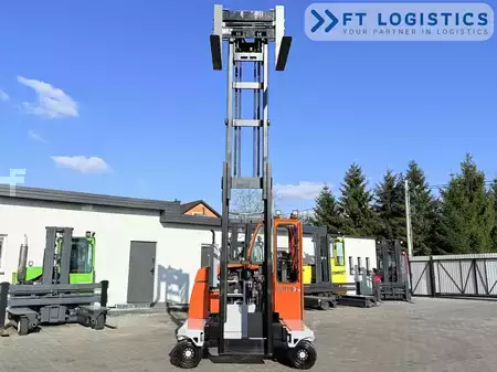 Four-way trucks 2017  HUBTEX DQ45G | GAS | DUPLEX | FORK-POSITIONER (32)