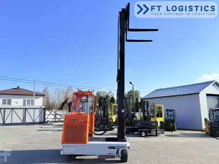 Four-way trucks 2017  HUBTEX DQ45G | GAS | DUPLEX | FORK-POSITIONER (34)
