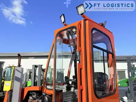 Four-way trucks 2017  HUBTEX DQ45G | GAS | DUPLEX | FORK-POSITIONER (39)
