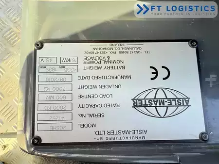 Eléctrica de 4 ruedas 2018  Aisle Master 20SHE | QUAD MAST 6950 | ONLY 76 HOURS | FREE LIFT | NEW (11)