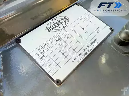 Wózki do eksploatacji w wąskich korytarzach 2018  Aisle Master 20WHE | ELECTRIC | TRIPLEX 8050MM | SIDE SHIT | FREE LIFT | BATTERY INSPECTED AND RECONDITIONED (2)