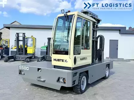 Carretilla de carga lateral 2008  HUBTEX S50D | TRIPLEX 6300 | DIESEL | FREE-LIFT | PLATFORM 1600MM | HEIGHT-ADJUSTABLE FORK (26)