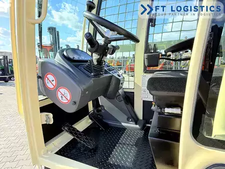 Carretilla de carga lateral 2008  HUBTEX S50D | TRIPLEX 6300 | DIESEL | FREE-LIFT | PLATFORM 1600MM | HEIGHT-ADJUSTABLE FORK (10)