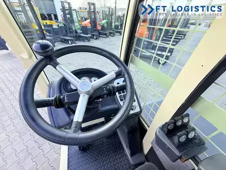 Carretilla de carga lateral 2008  HUBTEX S50D | TRIPLEX 6300 | DIESEL | FREE-LIFT | PLATFORM 1600MM | HEIGHT-ADJUSTABLE FORK (16)