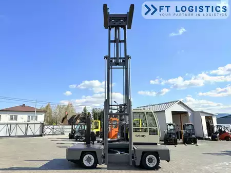 Carretilla de carga lateral 2008  HUBTEX S50D | TRIPLEX 6300 | DIESEL | FREE-LIFT | PLATFORM 1600MM | HEIGHT-ADJUSTABLE FORK (36)
