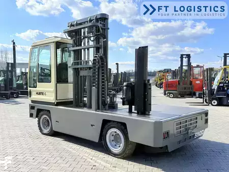 Carretilla de carga lateral 2008  HUBTEX S50D | TRIPLEX 6300 | DIESEL | FREE-LIFT | PLATFORM 1600MM | HEIGHT-ADJUSTABLE FORK (6)