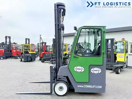 Čtyřcestný vysokozdvižný vozík 2012  Combilift CB4000 | GAS | TRIPLEX 6800 | FREE-LIFT | FORK-POSITIONER | SIDE-SHIFT | FULL CABIN | NEW TIRES (11)