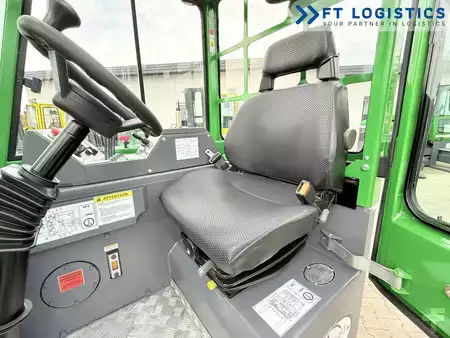 Čtyřcestný vysokozdvižný vozík 2012  Combilift CB4000 | GAS | TRIPLEX 6800 | FREE-LIFT | FORK-POSITIONER | SIDE-SHIFT | FULL CABIN | NEW TIRES (14)