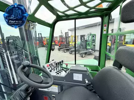 Čtyřcestný vysokozdvižný vozík 2012  Combilift CB4000 | GAS | TRIPLEX 6800 | FREE-LIFT | FORK-POSITIONER | SIDE-SHIFT | FULL CABIN | NEW TIRES (23)