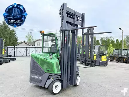 Čtyřcestný vysokozdvižný vozík 2012  Combilift CB4000 | GAS | TRIPLEX 6800 | FREE-LIFT | FORK-POSITIONER | SIDE-SHIFT | FULL CABIN | NEW TIRES (27)