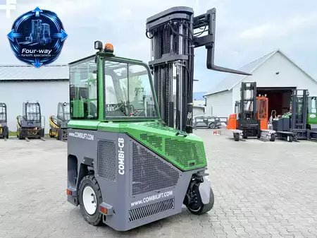 Čtyřcestný vysokozdvižný vozík 2012  Combilift CB4000 | GAS | TRIPLEX 6800 | FREE-LIFT | FORK-POSITIONER | SIDE-SHIFT | FULL CABIN | NEW TIRES (29)