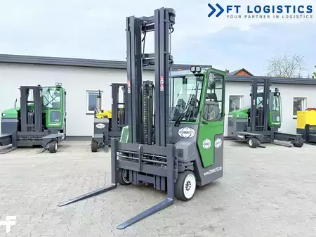 Čtyřcestný vysokozdvižný vozík 2012  Combilift CB4000 | GAS | TRIPLEX 6800 | FREE-LIFT | FORK-POSITIONER | SIDE-SHIFT | FULL CABIN | NEW TIRES (3)