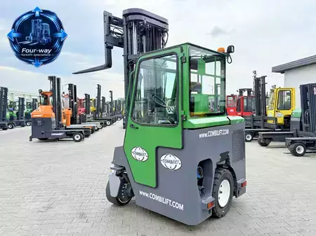 Čtyřcestný vysokozdvižný vozík 2012  Combilift CB4000 | GAS | TRIPLEX 6800 | FREE-LIFT | FORK-POSITIONER | SIDE-SHIFT | FULL CABIN | NEW TIRES (32)