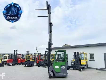 Čtyřcestný vysokozdvižný vozík 2012  Combilift CB4000 | GAS | TRIPLEX 6800 | FREE-LIFT | FORK-POSITIONER | SIDE-SHIFT | FULL CABIN | NEW TIRES (33)