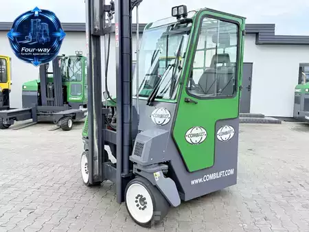 Čtyřcestný vysokozdvižný vozík 2012  Combilift CB4000 | GAS | TRIPLEX 6800 | FREE-LIFT | FORK-POSITIONER | SIDE-SHIFT | FULL CABIN | NEW TIRES (35)