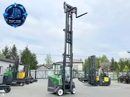 Čtyřcestný vysokozdvižný vozík 2012  Combilift CB4000 | GAS | TRIPLEX 6800 | FREE-LIFT | FORK-POSITIONER | SIDE-SHIFT | FULL CABIN | NEW TIRES (36)